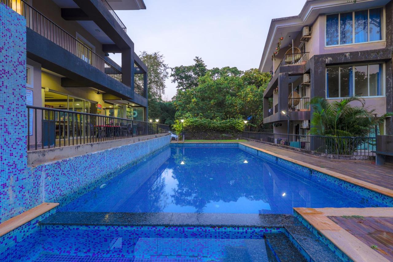 4Bhk Sparkling Apartment Near Beach Pool & Bar 2Bhkx2 Vagator Exterior foto