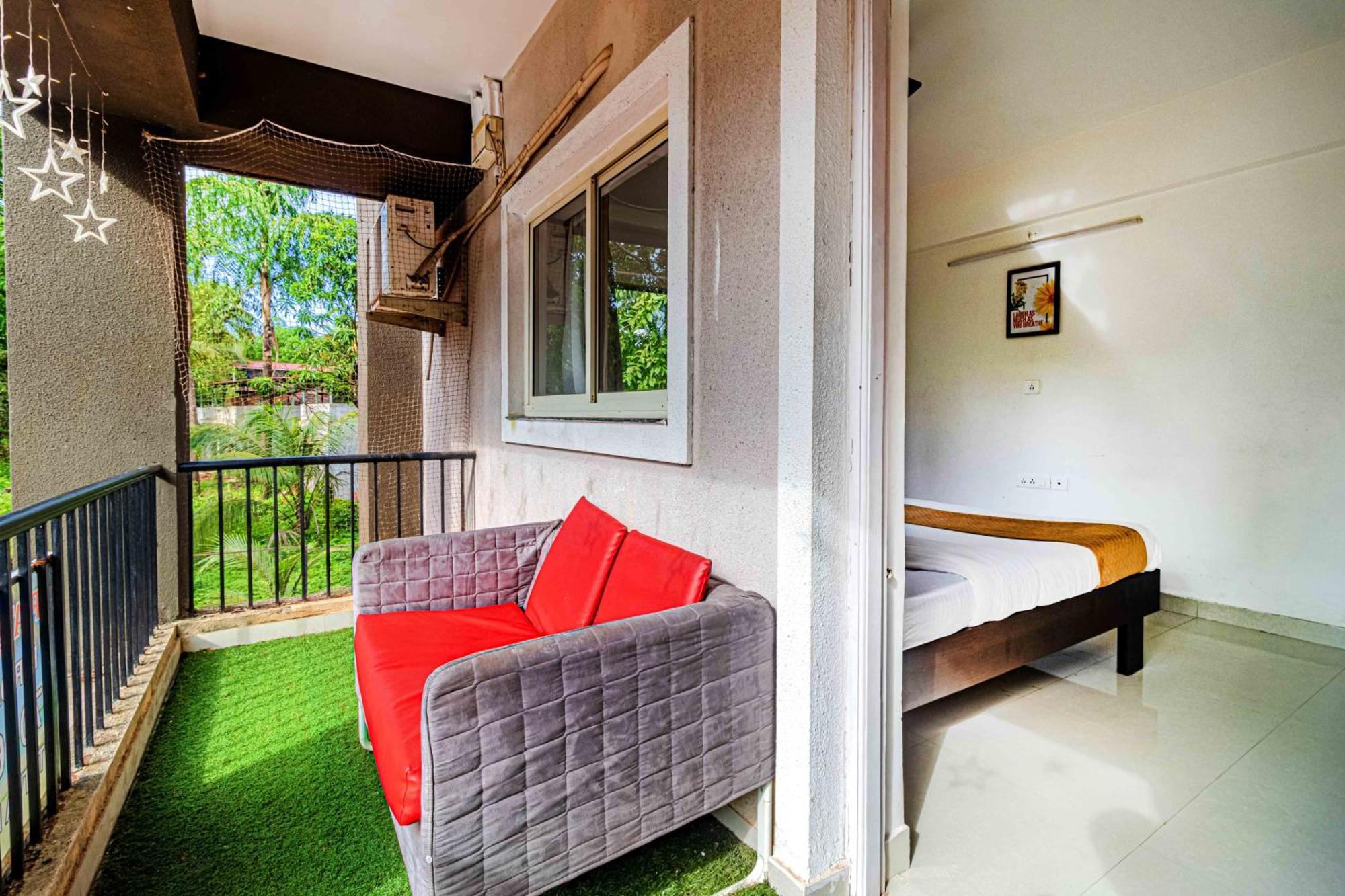 4Bhk Sparkling Apartment Near Beach Pool & Bar 2Bhkx2 Vagator Quarto foto