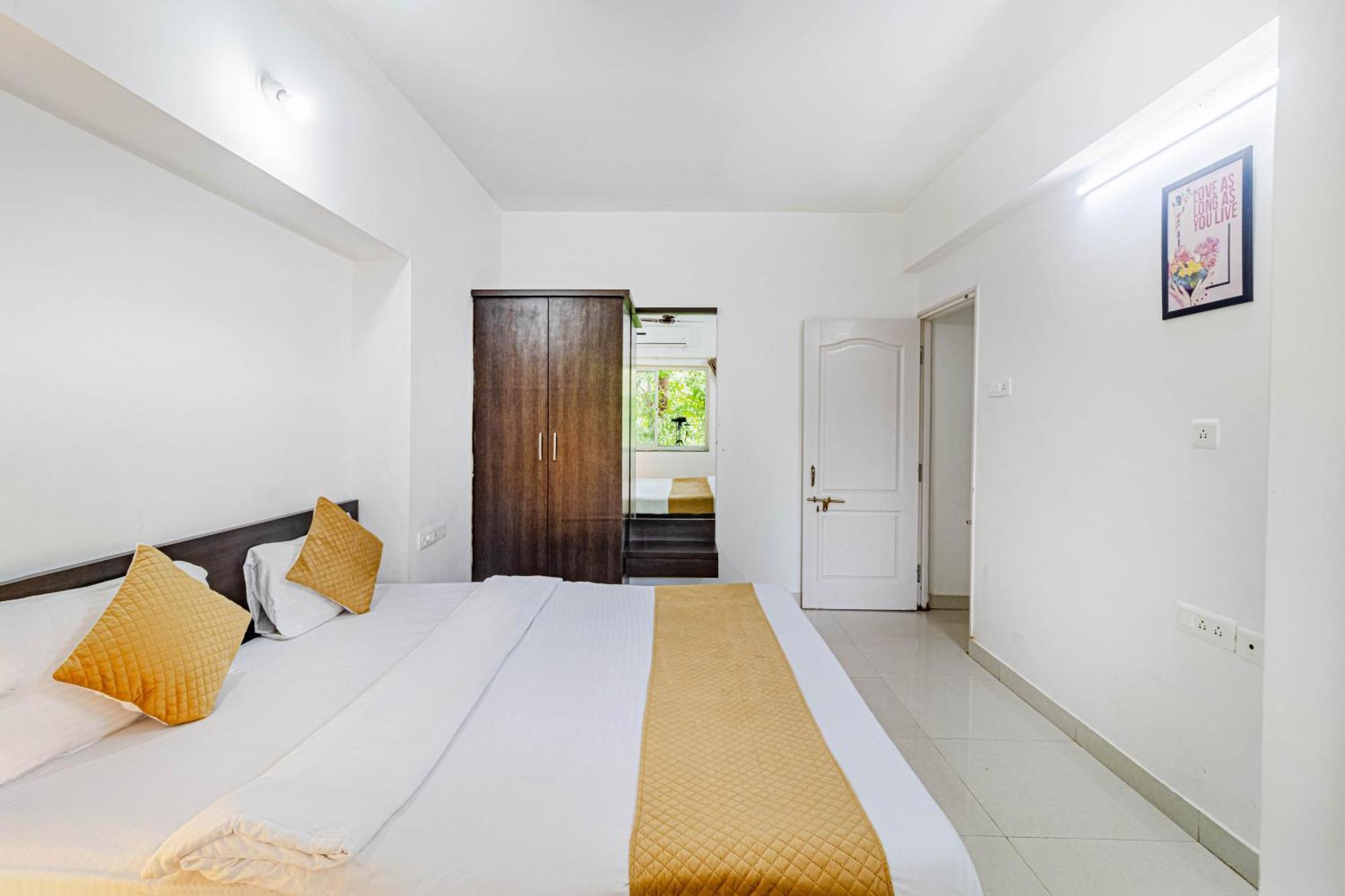 4Bhk Sparkling Apartment Near Beach Pool & Bar 2Bhkx2 Vagator Quarto foto